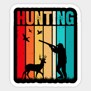 Hunting T shirt For Women Sticker